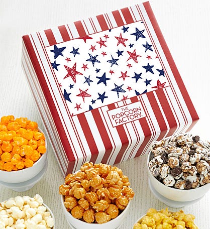 Packed With Pop® Red & Blue Stars